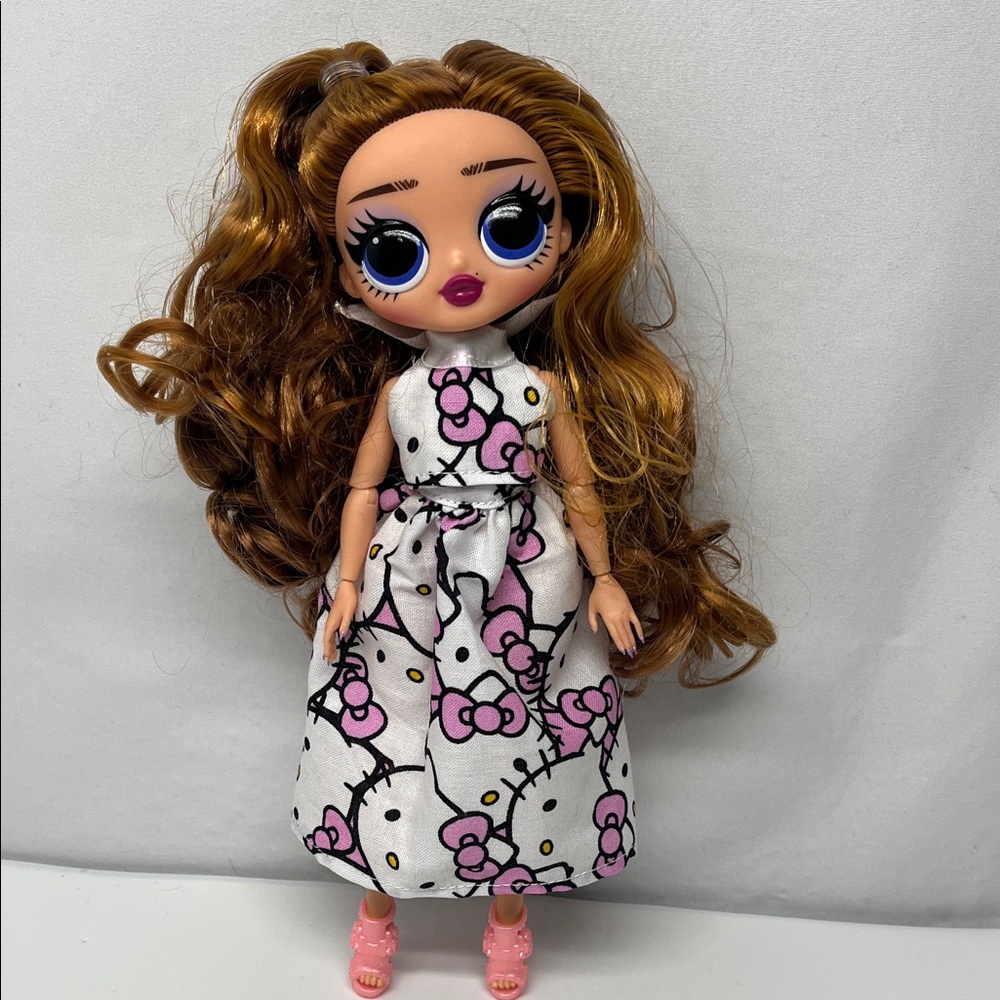 Lol Surprise Doll with Hello Kitty Dress and Pink Shoes